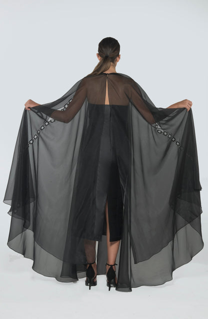 Embellishment Cape Abaya