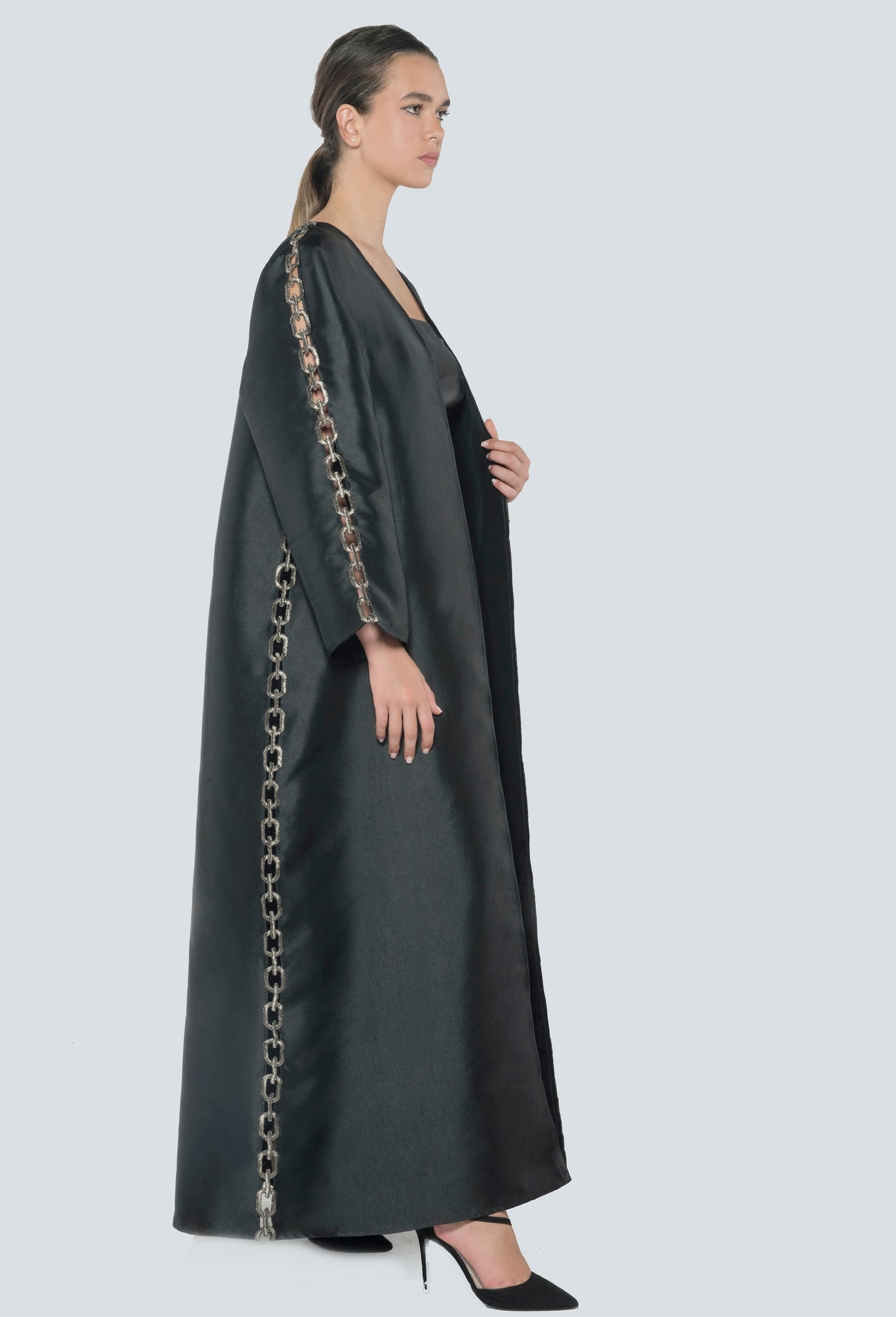 Side Embellishment Abaya