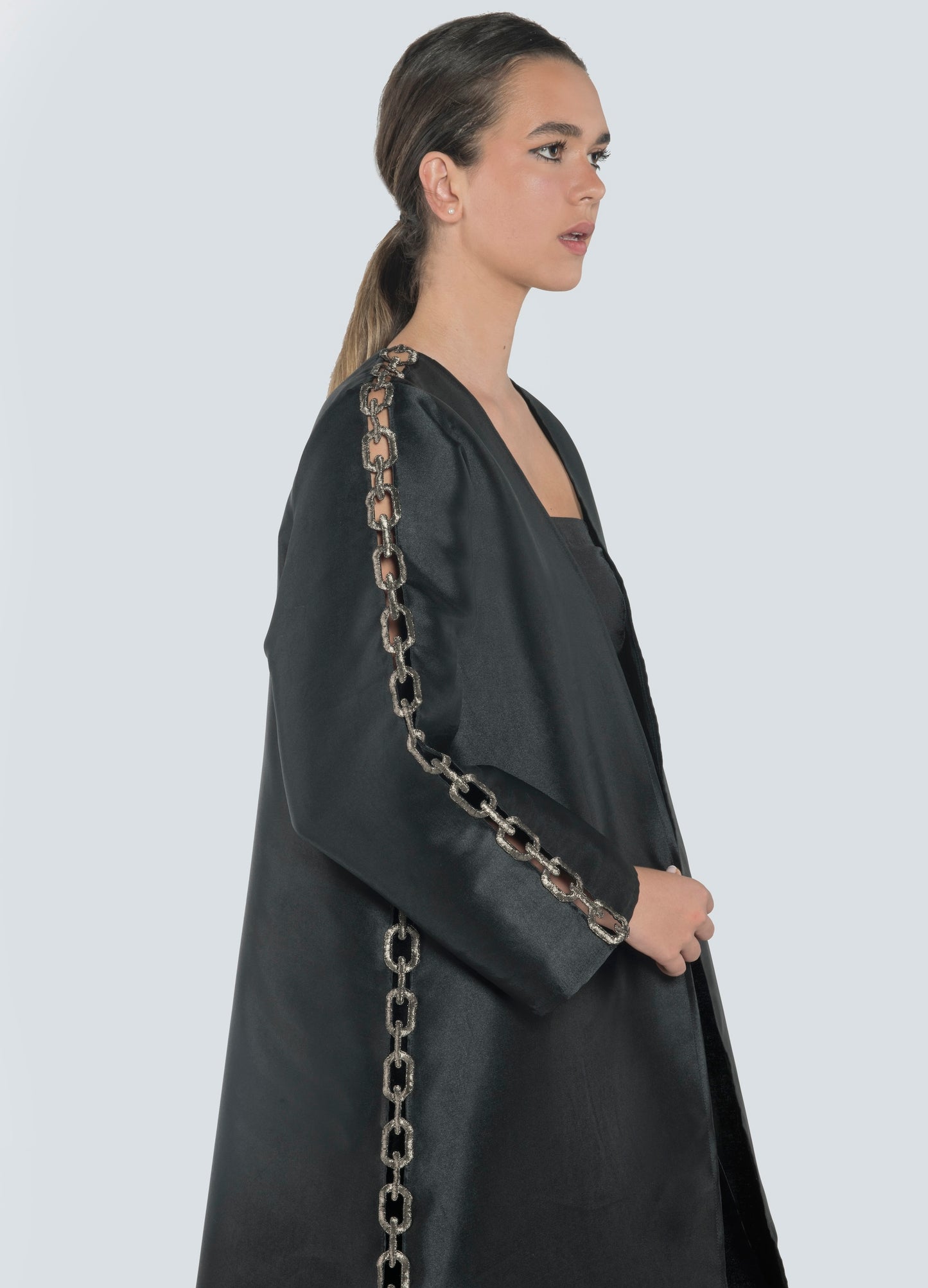 Side Embellishment Abaya