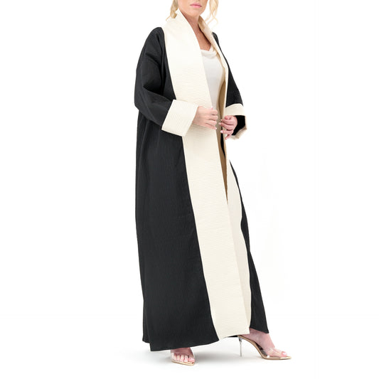 Two Tone Loose Fit Abaya