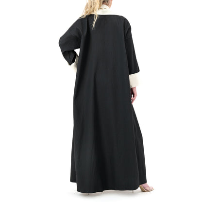 Two Tone Loose Fit Abaya