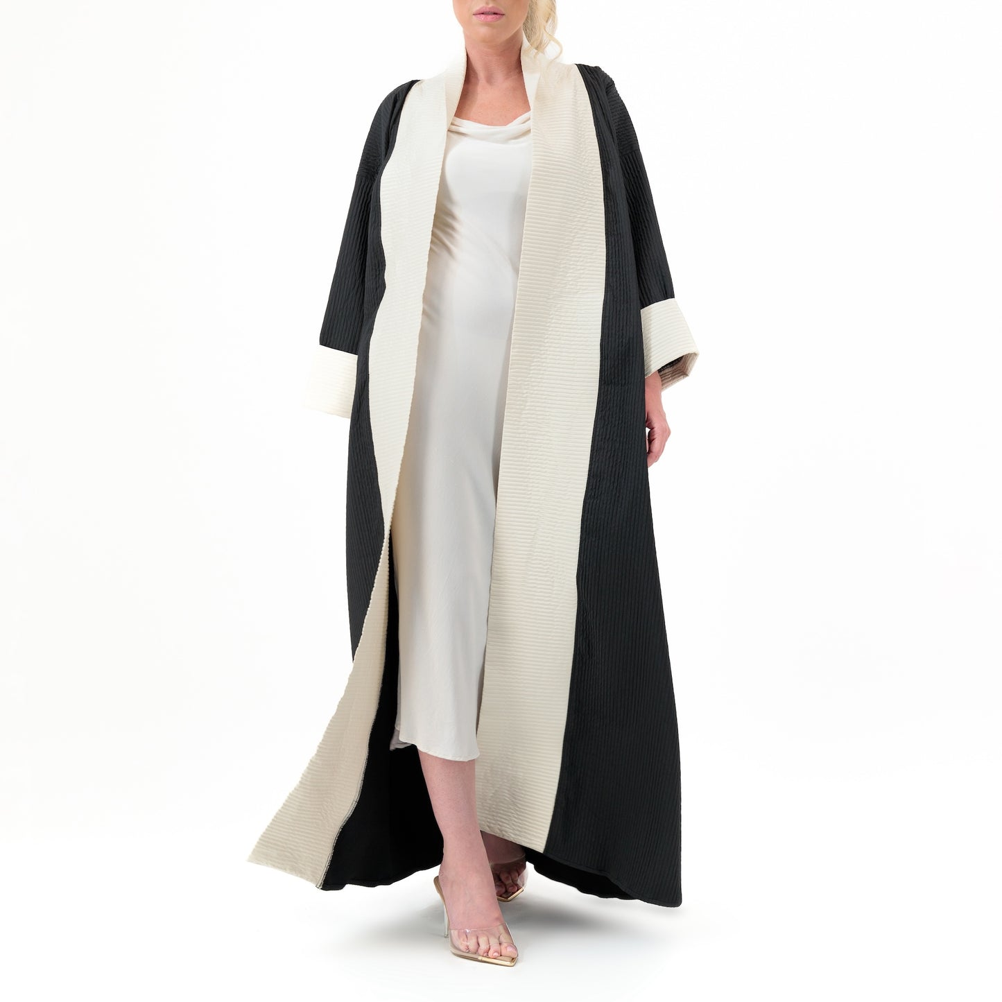 Two Tone Loose Fit Abaya